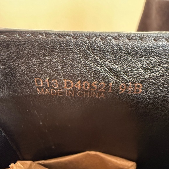 Cole Haan Black Leather Knee-High Slip In Boots - Picture 11 of 12